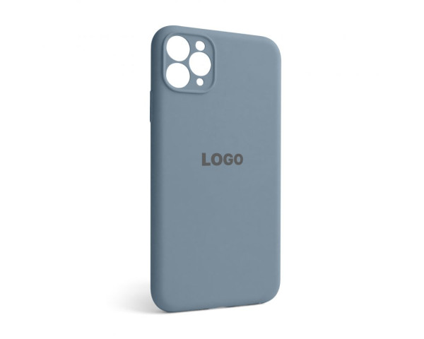 Чохол Full Silicone Case для Apple iPhone 11 Pro Max sierra blue (62) закрита камера