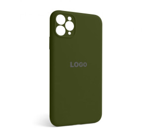 Чохол Full Silicone Case для Apple iPhone 11 Pro Max forest green (63) закрита камера