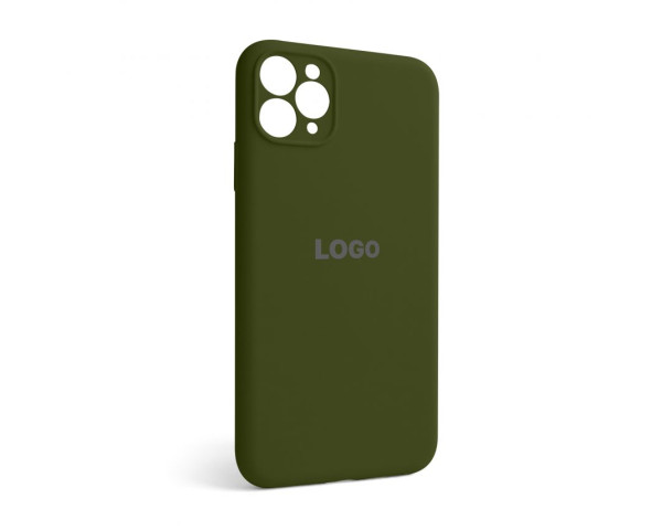 Чохол Full Silicone Case для Apple iPhone 11 Pro Max forest green (63) закрита камера
