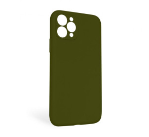 Чохол Full Silicone Case для Apple iPhone 11 Pro Max forest green (63) закрита камера (без логотипу)