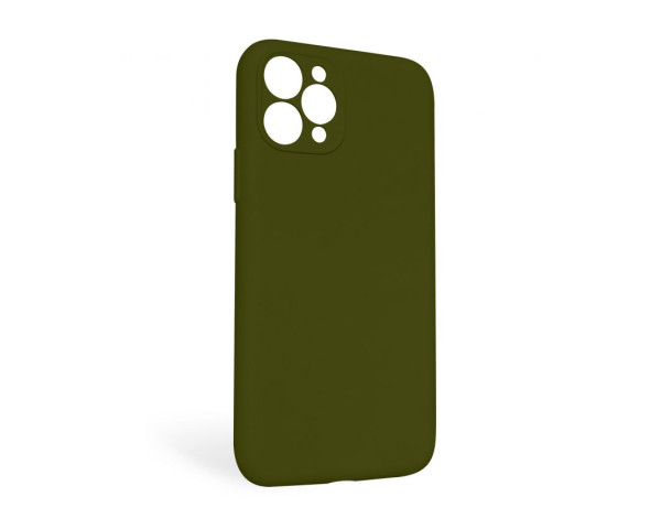 Чохол Full Silicone Case для Apple iPhone 11 Pro Max forest green (63) закрита камера (без логотипу)
