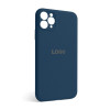Чохол Full Silicone Case для Apple iPhone 11 Pro Max blue horizon (65) закрита камера