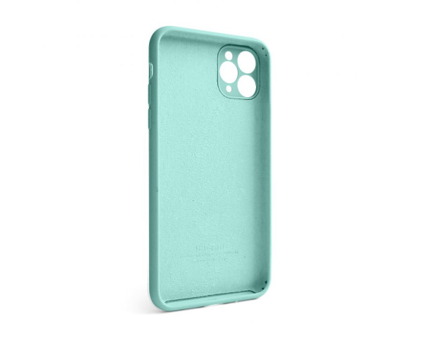 Чохол Full Silicone Case для Apple iPhone 11 Pro Max new blue (67) закрита камера