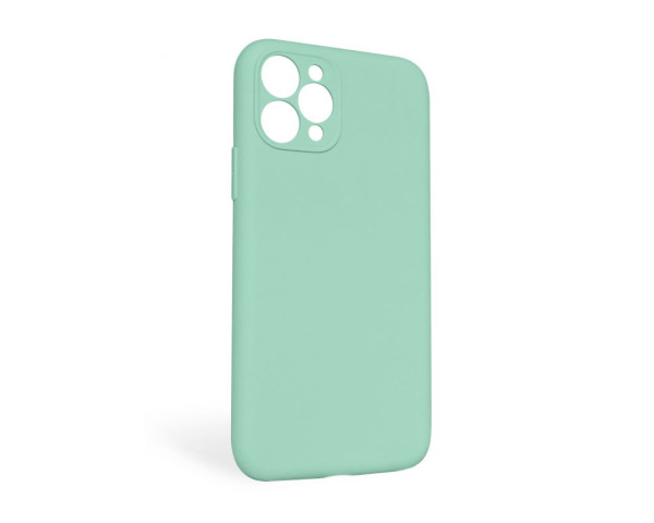 Чохол Full Silicone Case для Apple iPhone 11 Pro Max new blue (67) закрита камера (без логотипу)