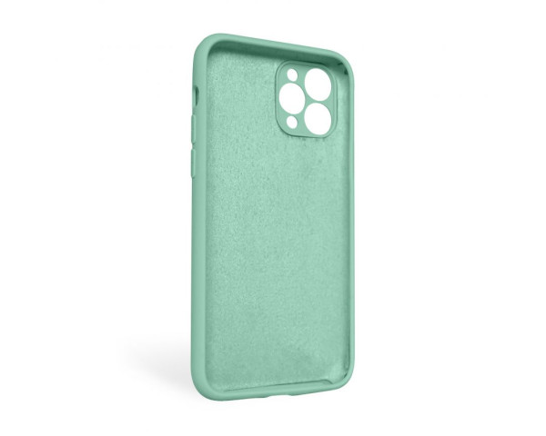 Чохол Full Silicone Case для Apple iPhone 11 Pro Max new blue (67) закрита камера (без логотипу)