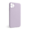Чохол Full Silicone Case для Apple iPhone 11 Pro Max lilac purple (72) закрита камера (без логотипу)