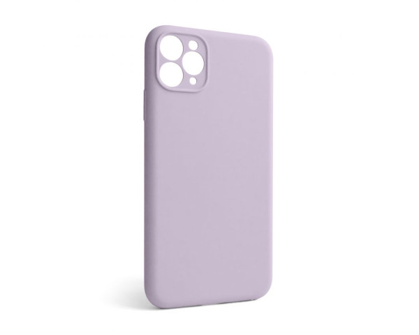 Чохол Full Silicone Case для Apple iPhone 11 Pro Max lilac purple (72) закрита камера (без логотипу)