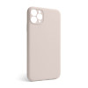 Чохол Full Silicone Case для Apple iPhone 11 Pro Max grey pink (73) закрита камера (без логотипу)