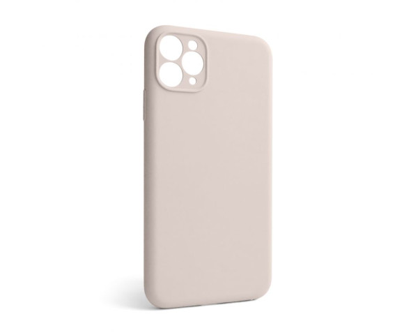 Чохол Full Silicone Case для Apple iPhone 11 Pro Max grey pink (73) закрита камера (без логотипу)