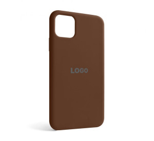 Чохол Full Silicone Case для Apple iPhone 11 Pro Max dark brown (75)
