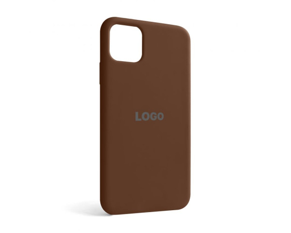 Чохол Full Silicone Case для Apple iPhone 11 Pro Max dark brown (75)