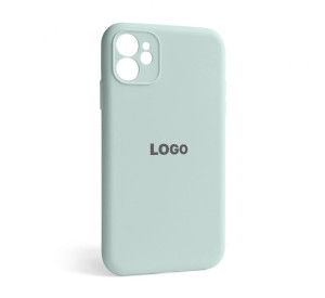 Чехол Full Silicone Case для Apple iPhone 12 turquoise (17) закрытая камера