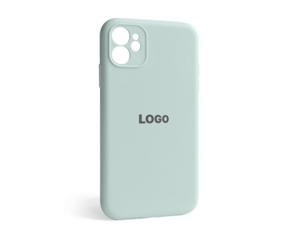 Чехол Full Silicone Case для Apple iPhone 12 turquoise (17) закрытая камера