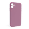 Чохол Full Silicone Case для Apple iPhone 12 blueberry (56) закрита камера (без логотипу)