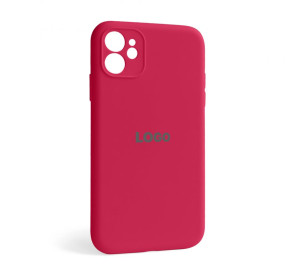 Чохол Full Silicone Case для Apple iPhone 12 pomegranate (59) закрита камера