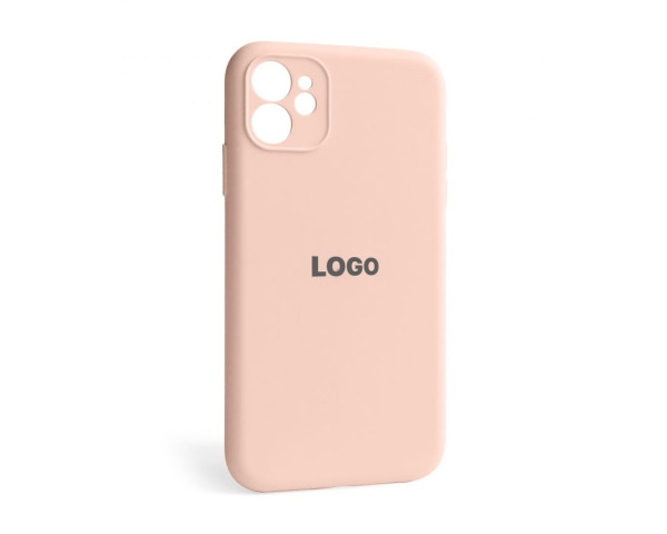 Чохол Full Silicone Case для Apple iPhone 12 grapefruit (61) закрита камера