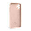 Чохол Full Silicone Case для Apple iPhone 12 grapefruit (61) закрита камера