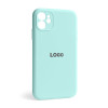 Чохол Full Silicone Case для Apple iPhone 12 new blue (67) закрита камера