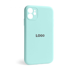 Чохол Full Silicone Case для Apple iPhone 12 new blue (67) закрита камера