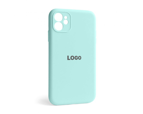 Чохол Full Silicone Case для Apple iPhone 12 new blue (67) закрита камера