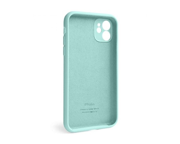 Чохол Full Silicone Case для Apple iPhone 12 new blue (67) закрита камера