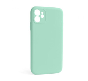 Чохол Full Silicone Case для Apple iPhone 12 new blue (67) закрита камера (без логотипу)