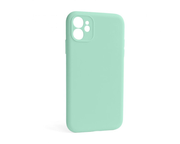 Чохол Full Silicone Case для Apple iPhone 12 new blue (67) закрита камера (без логотипу)