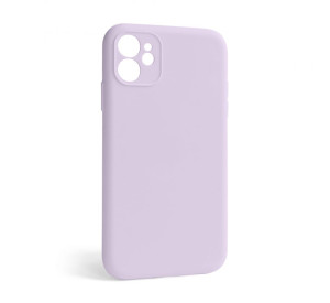 Чохол Full Silicone Case для Apple iPhone 12 lilac purple (72) закрита камера (без логотипу)