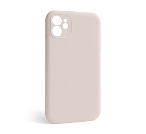 Чохол Full Silicone Case для Apple iPhone 12 grey pink (73) закрита камера (без логотипу)