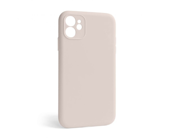 Чохол Full Silicone Case для Apple iPhone 12 grey pink (73) закрита камера (без логотипу)