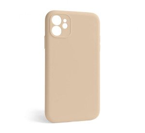 Чохол Full Silicone Case для Apple iPhone 12 desert gold (76) закрита камера (без логотипу)