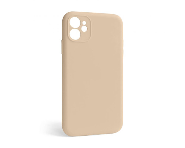 Чохол Full Silicone Case для Apple iPhone 12 desert gold (76) закрита камера (без логотипу)