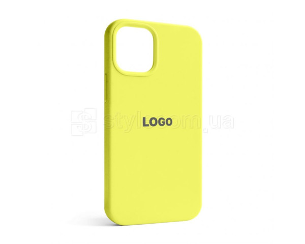 Чехол Full Silicone Case для Apple iPhone 12 mini flash lime (41)