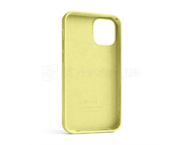 Чохол Full Silicone Case для Apple iPhone 12 mini mellow yellow (51)