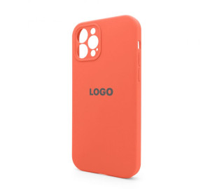 Чохол Full Silicone Case для Apple iPhone 12 Pro apricot (02) закрита камера