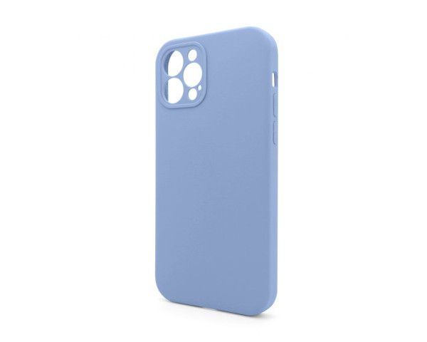 Чохол Full Silicone Case для Apple iPhone 12 Pro light blue (05) закрита камера (без логотипу)