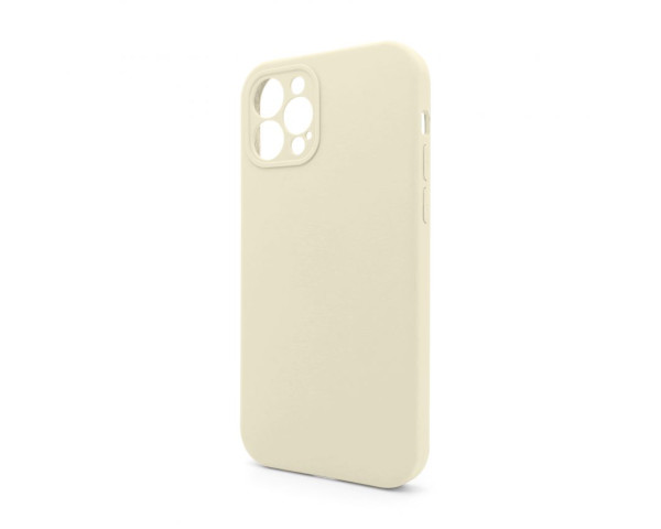 Чохол Full Silicone Case для Apple iPhone 12 Pro antique white (10) закрита камера (без логотипу)