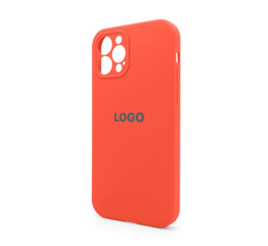 Чохол Full Silicone Case для Apple iPhone 12 Pro orange (13) закрита камера