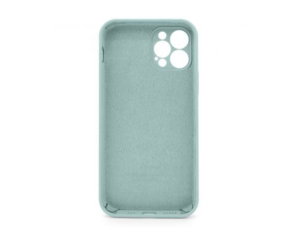 Чохол Full Silicone Case для Apple iPhone 12 Pro turquoise (17) закрита камера (без логотипу)