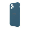Чохол Full Silicone Case для Apple iPhone 12 Pro cosmos blue (46) закрита камера