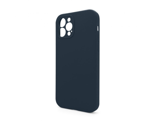 Чохол Full Silicone Case для Apple iPhone 12 Pro cosmos blue (46) закрита камера (без логотипу)