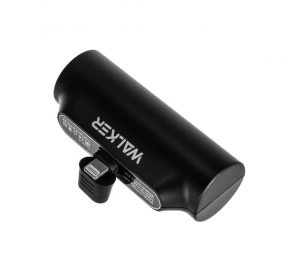 УМБ Power Bank WALKER WB-950 5000mAh, вхід/вихід Lightning black