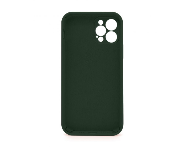 Чохол Full Silicone Case для Apple iPhone 12 Pro atrovirens green (54) закрита камера