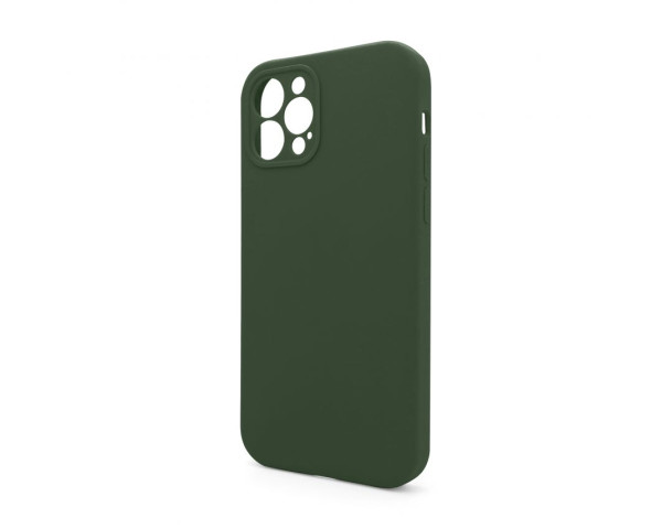Чохол Full Silicone Case для Apple iPhone 12 Pro atrovirens green (54) закрита камера (без логотипу)