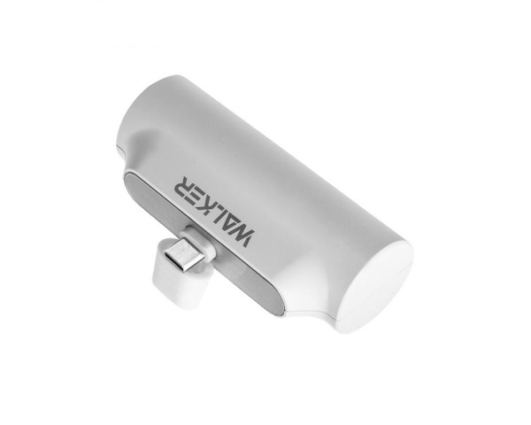 УМБ Power Bank WALKER WB-950 5000mAh, вхід/вихід Type-C white