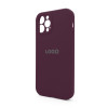 Чохол Full Silicone Case для Apple iPhone 12 Pro plum (57) закрита камера