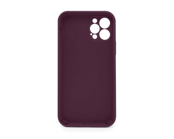 Чохол Full Silicone Case для Apple iPhone 12 Pro plum (57) закрита камера