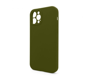 Чохол Full Silicone Case для Apple iPhone 12 Pro forest green (63) закрита камера (без логотипу)
