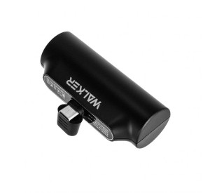 УМБ Power Bank WALKER WB-950 5000mAh, вхід/вихід Type-C black