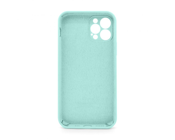 Чохол Full Silicone Case для Apple iPhone 12 Pro new blue (67) закрита камера